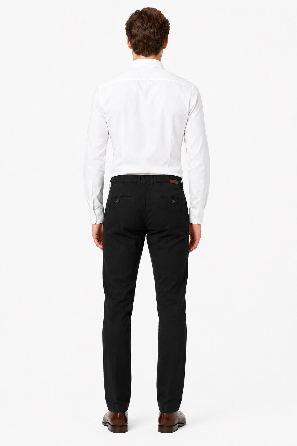 Men’s Premium Stretch Cotton Chinos – Black
