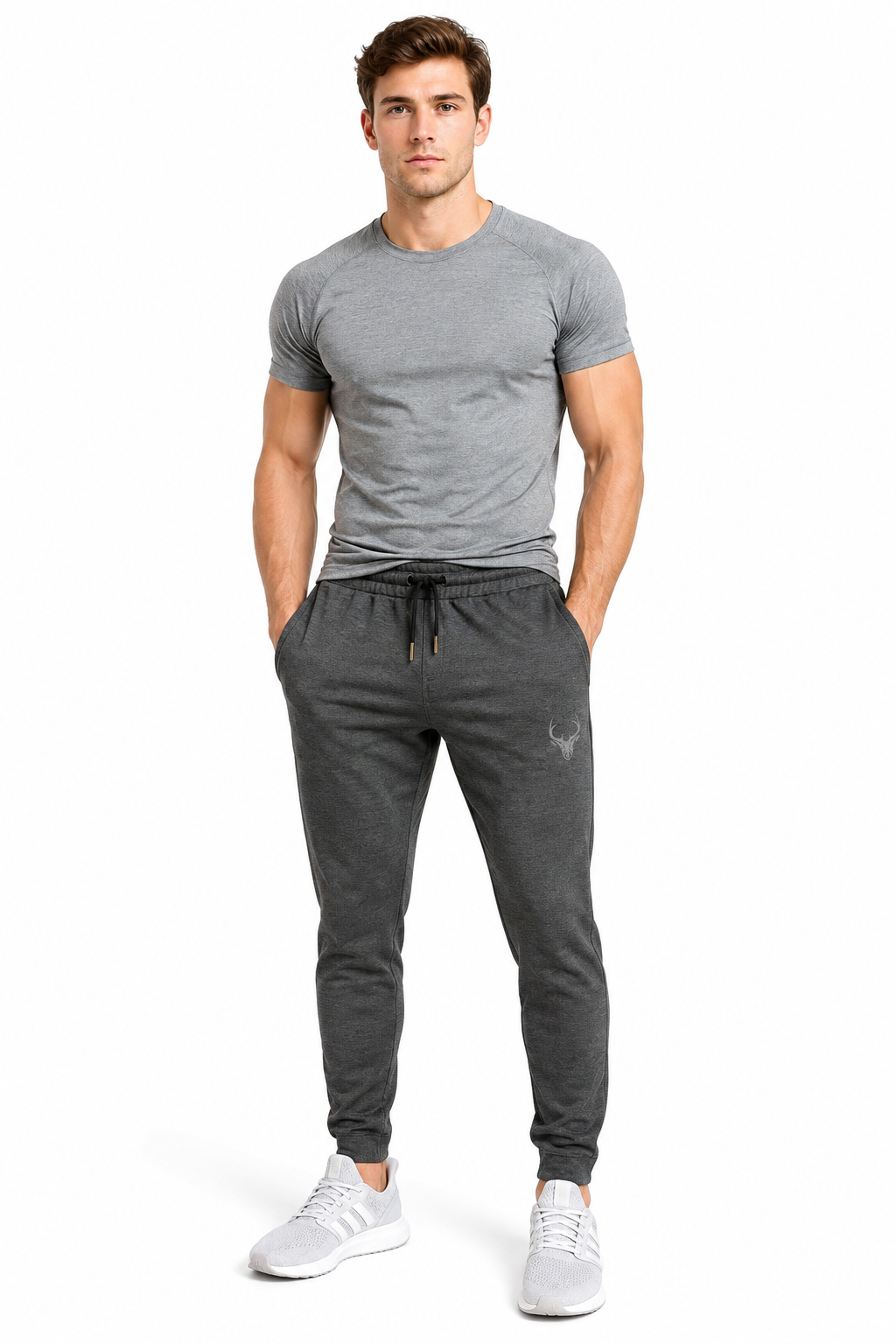 Men’s Premium Track Pants – Dark Grey