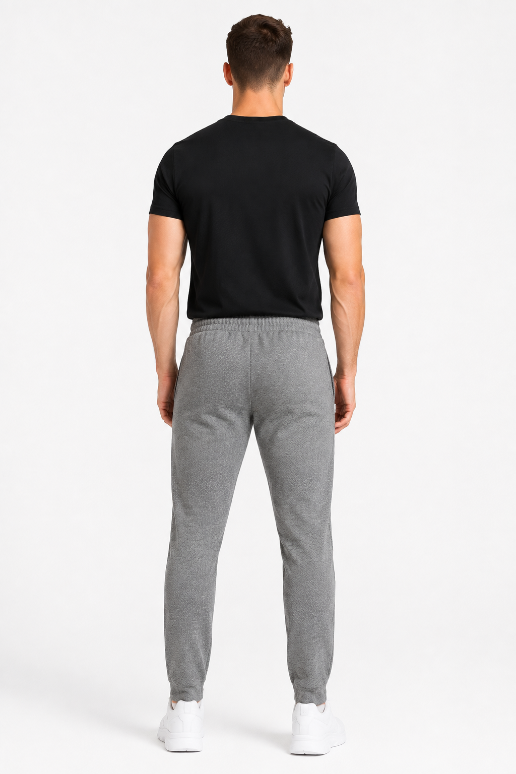 Men’s Premium Track Pants – Light Grey