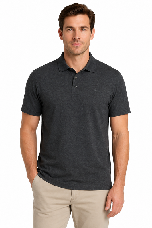 Men’s Premium Polo Shirt – Dark Grey