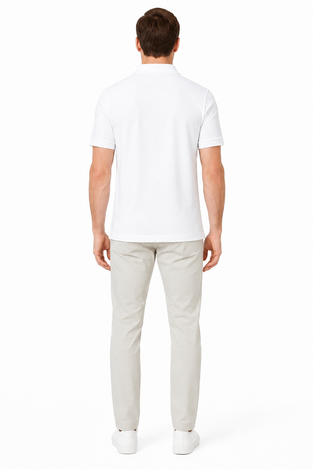 Men’s Premium Polo Shirt – White