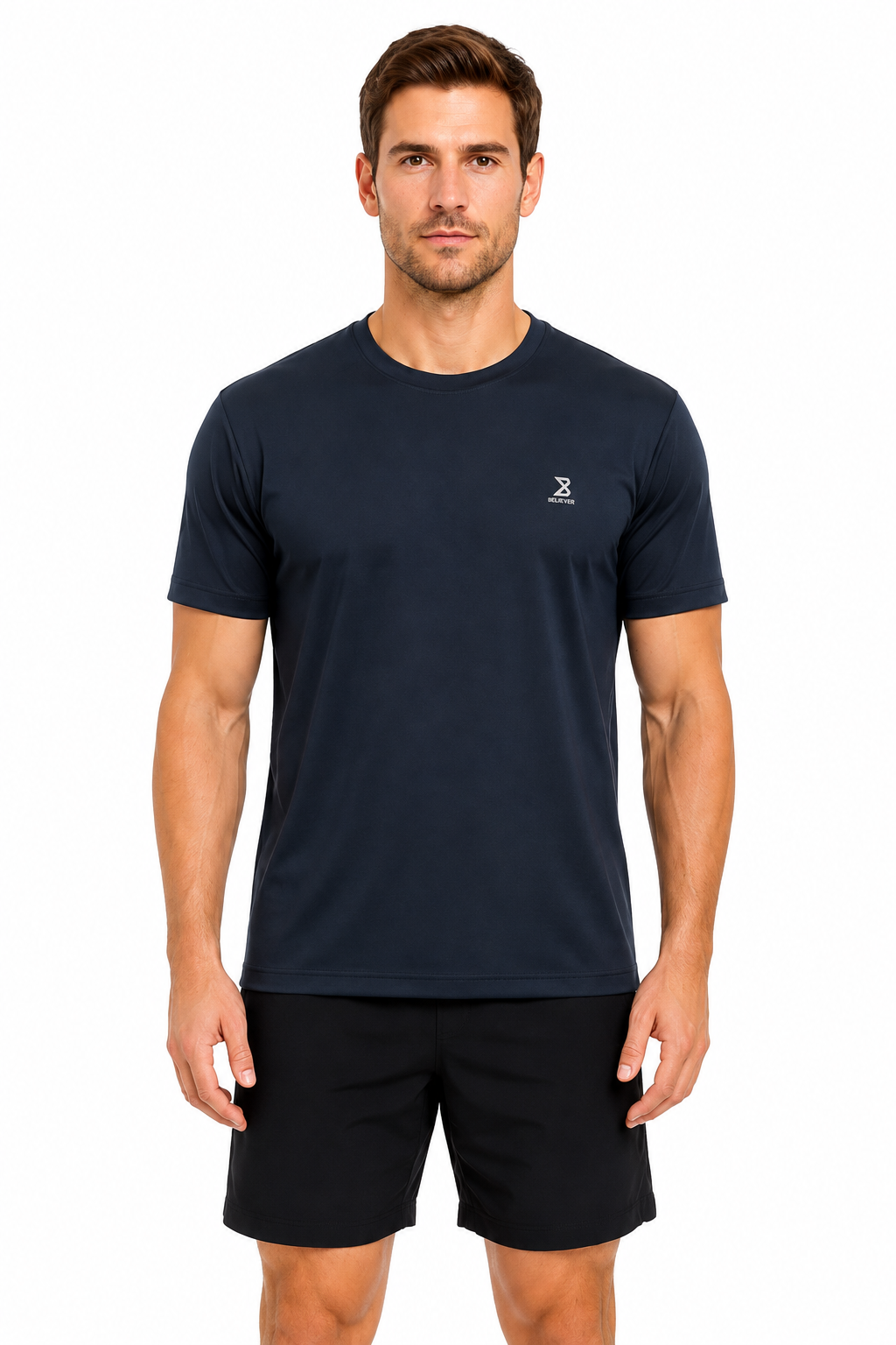 Men’s Premium Round Neck T-Shirt – Navy