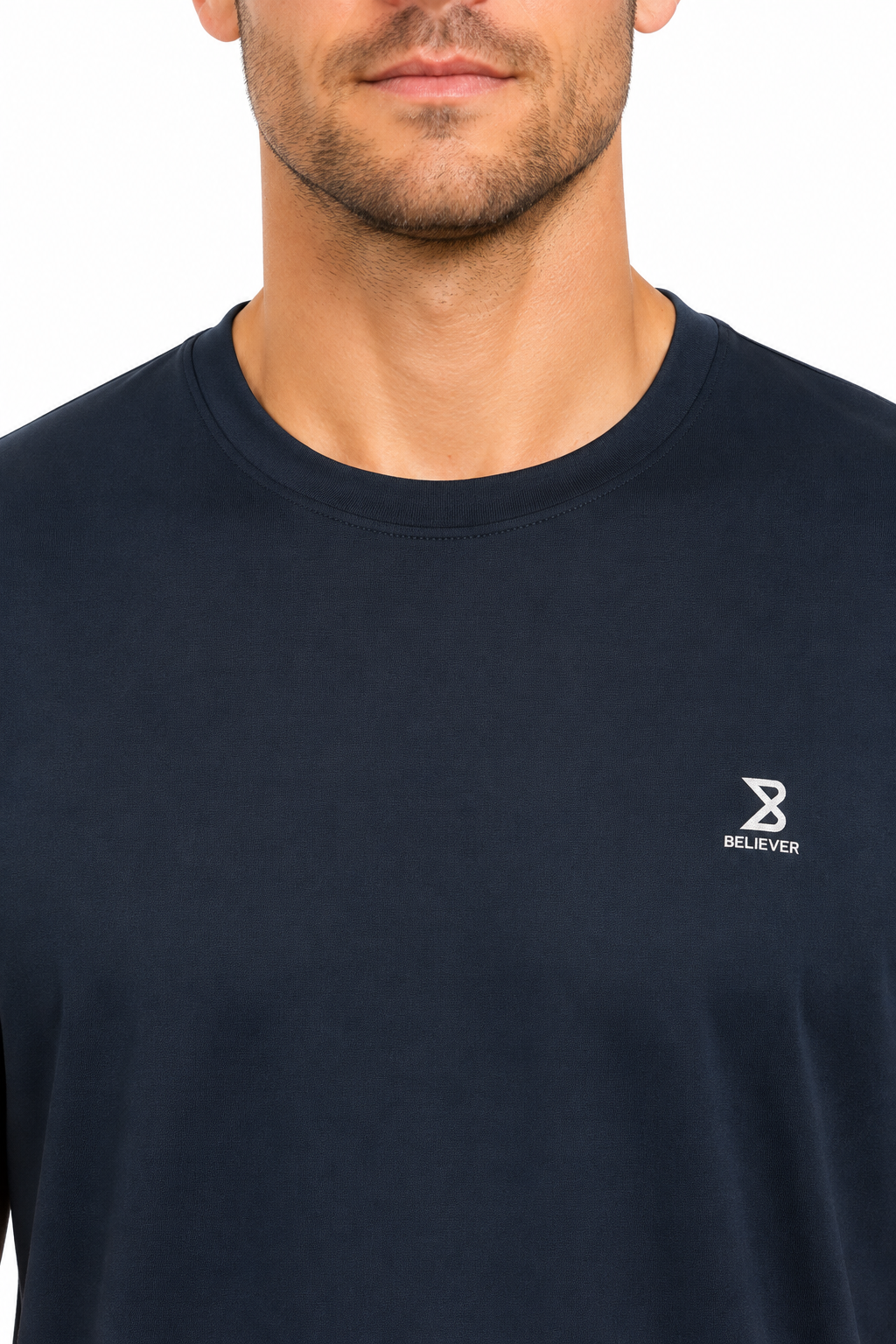 Men’s Premium Round Neck T-Shirt – Navy
