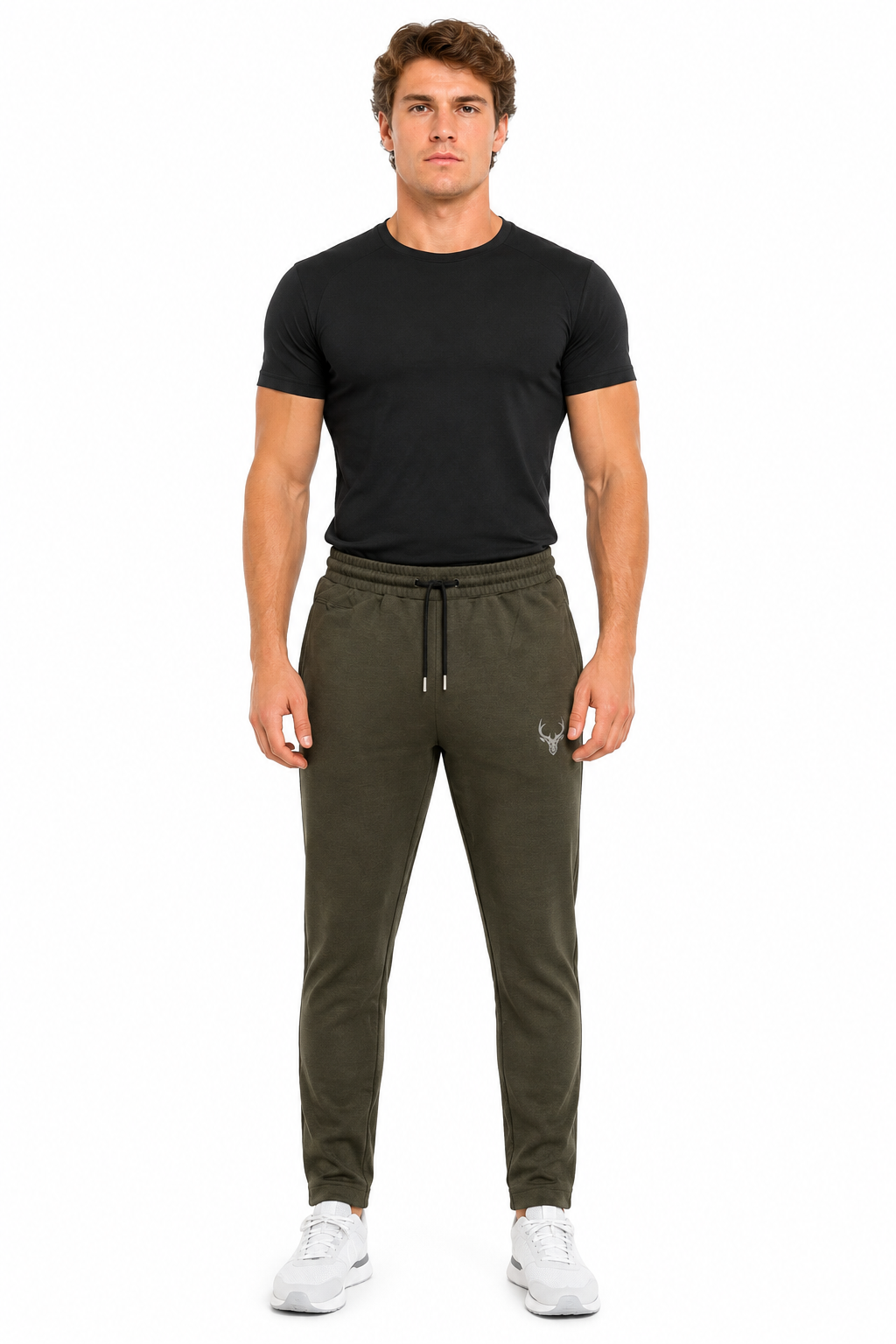 Men’s Premium Track Pants – Olive