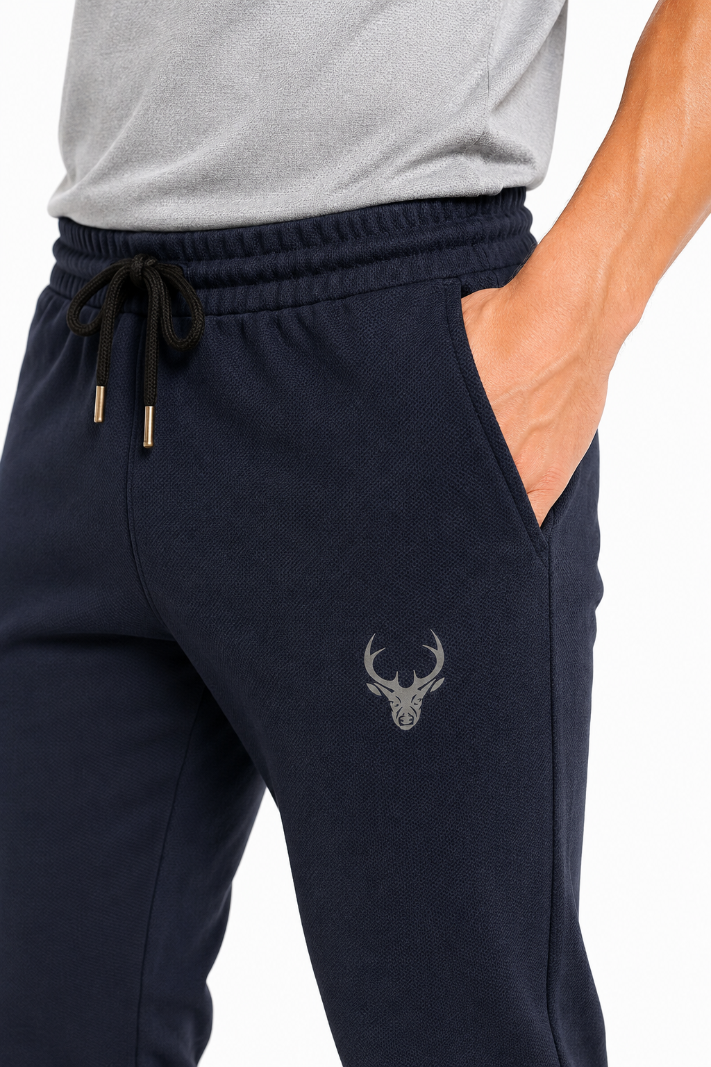 Men’s Premium Track Pants – Navy