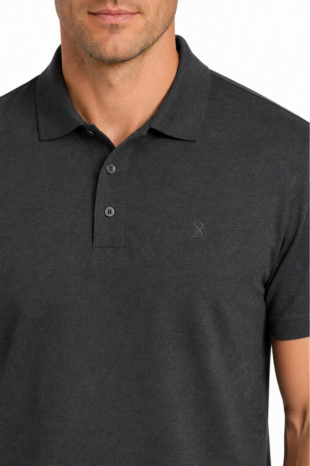 Men’s Premium Polo Shirt – Dark Grey