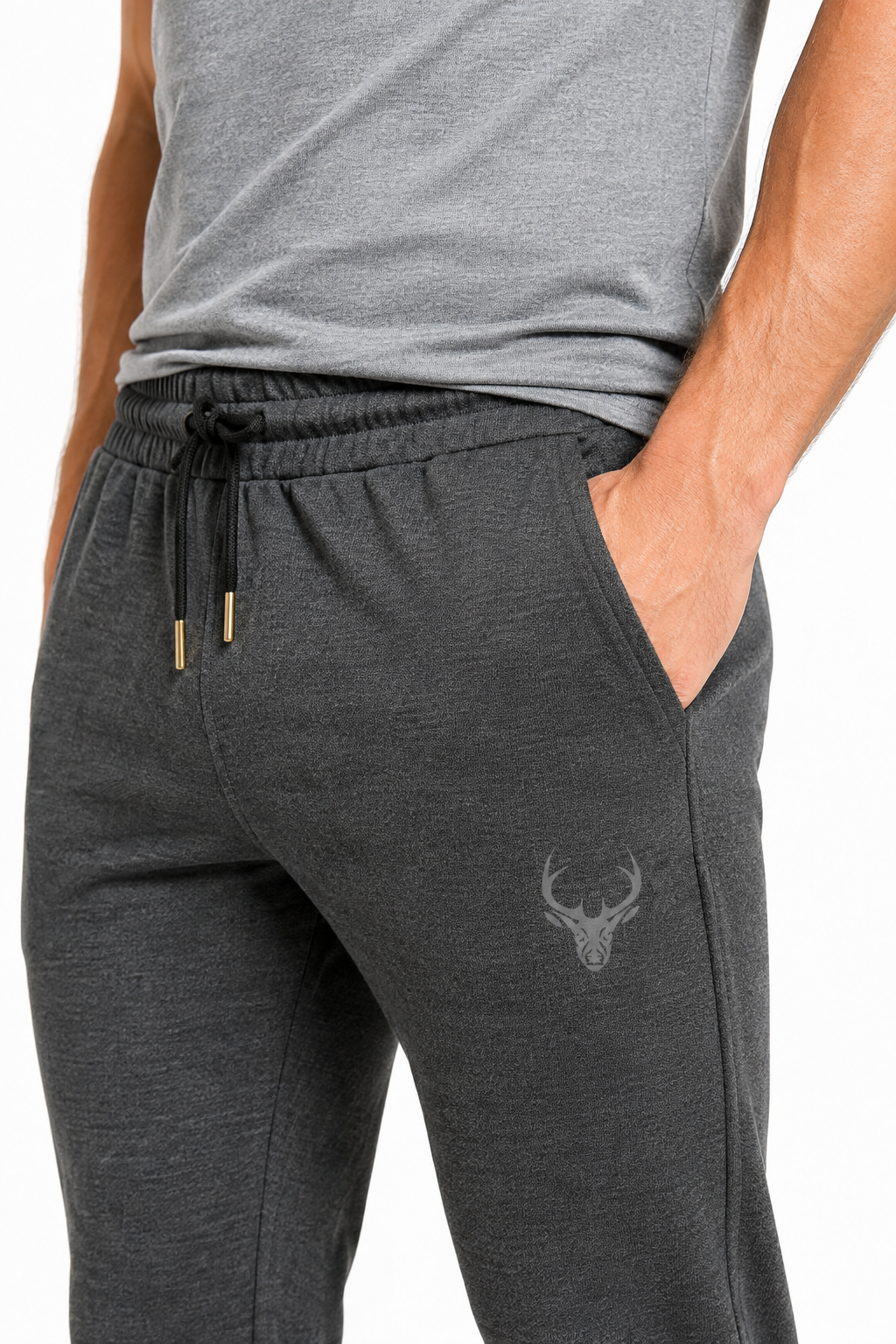 Men’s Premium Track Pants – Dark Grey