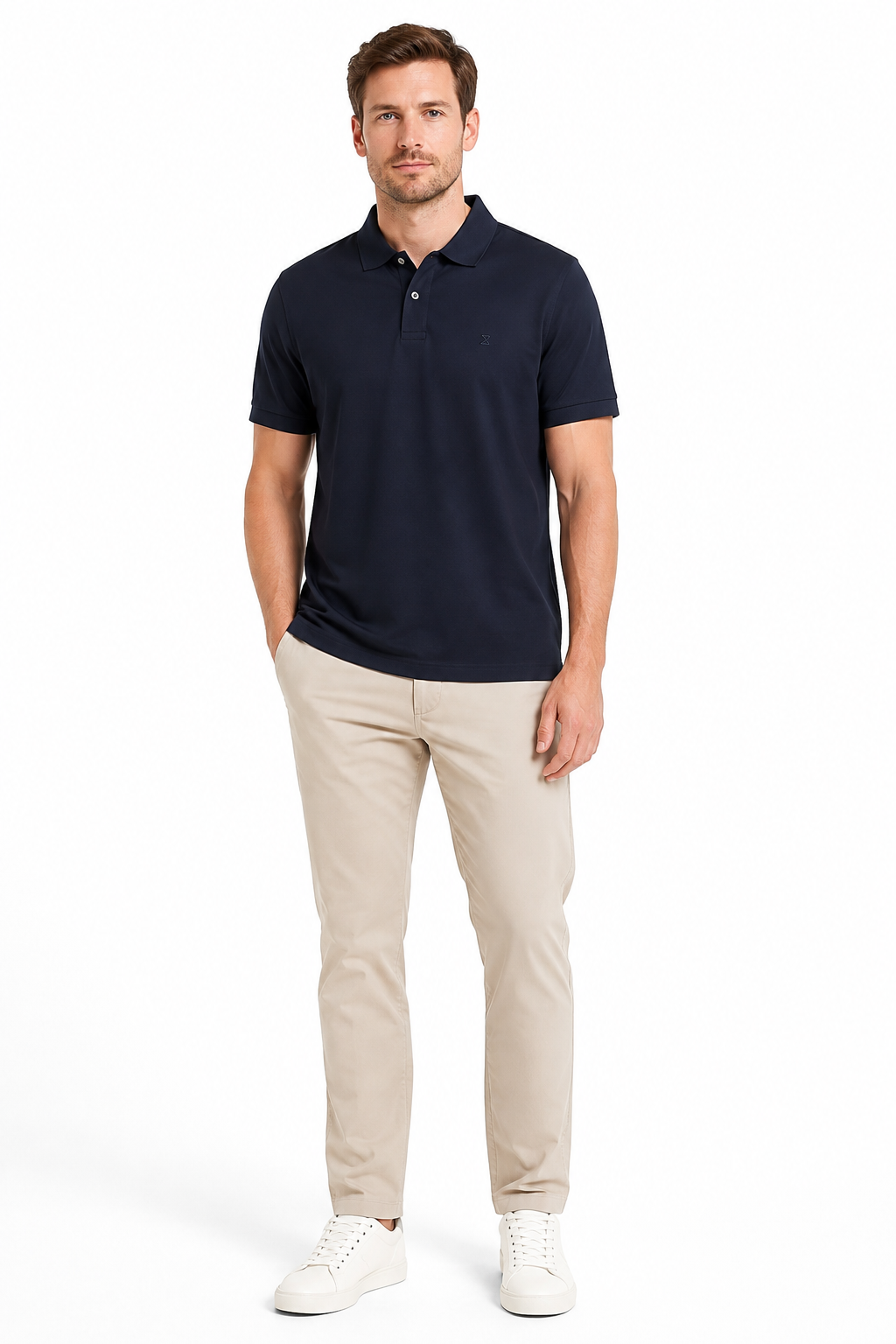 Men’s Premium Polo Shirt – Navy