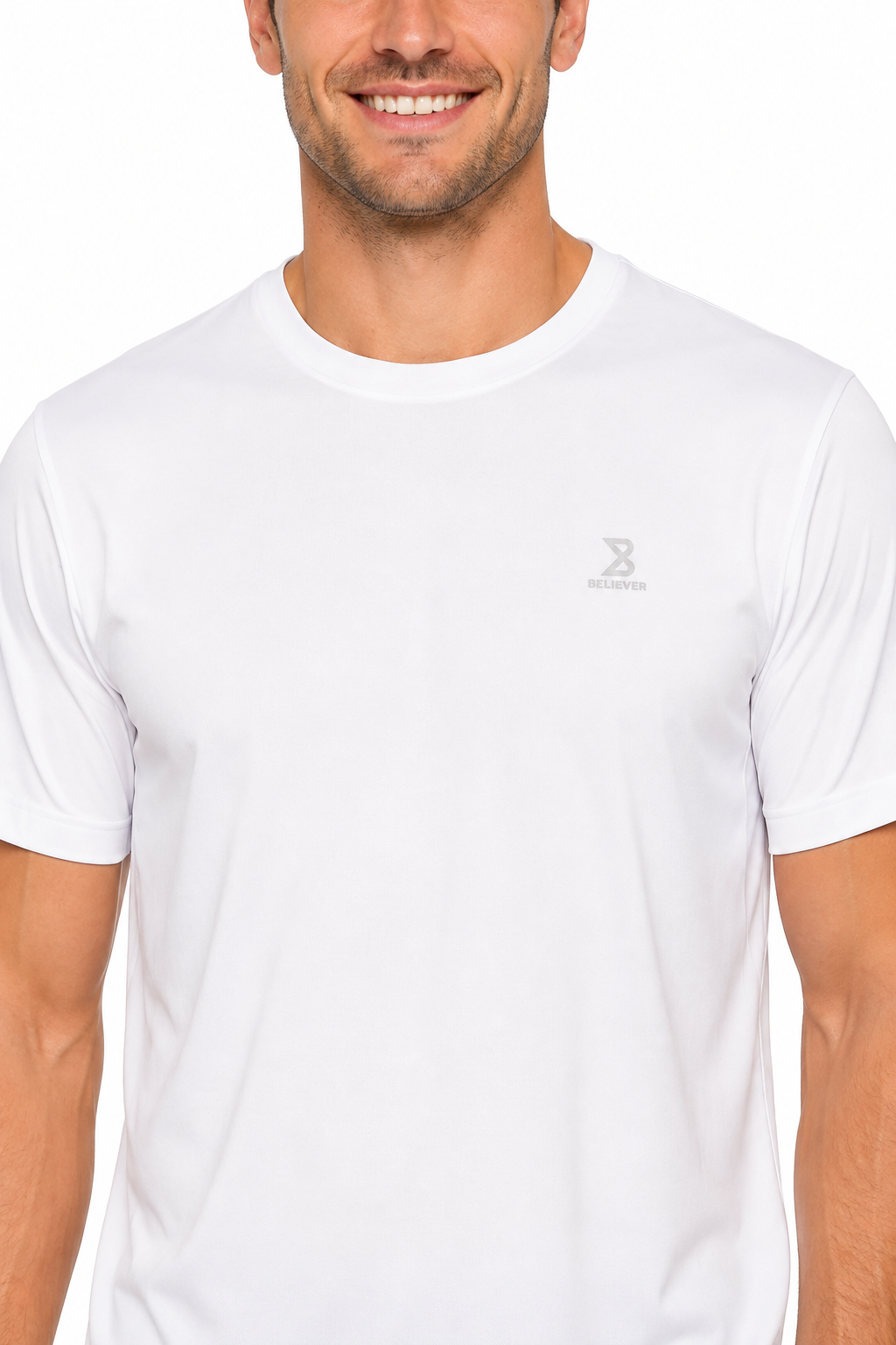Men’s Premium Round Neck T-Shirt – White