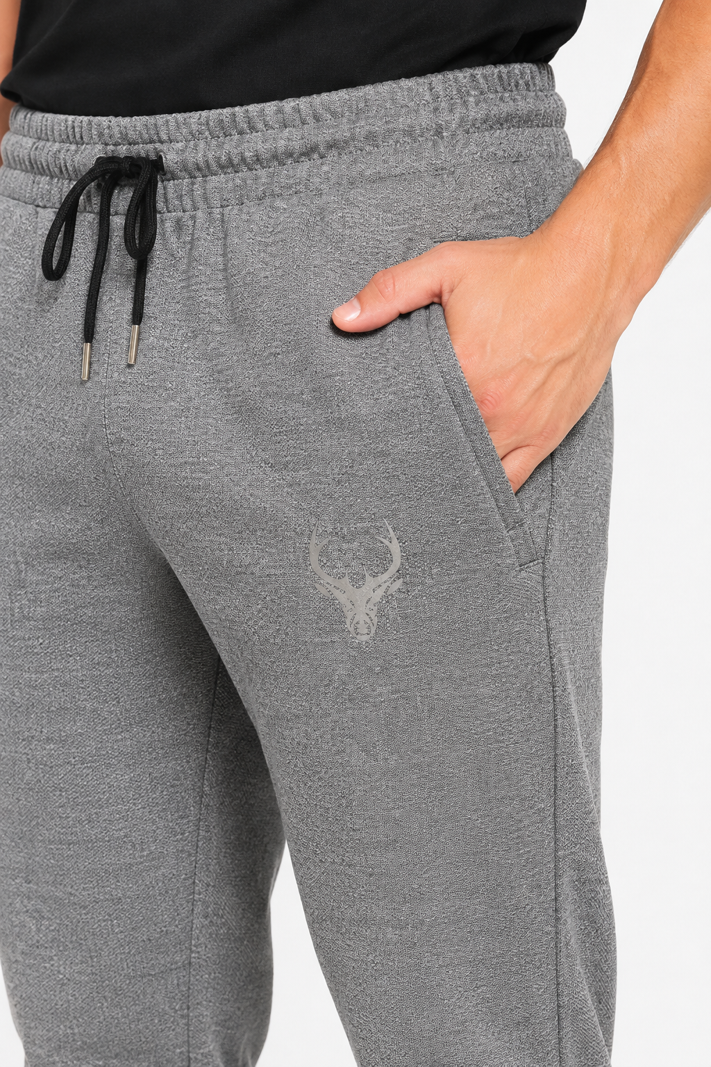 Men’s Premium Track Pants – Light Grey