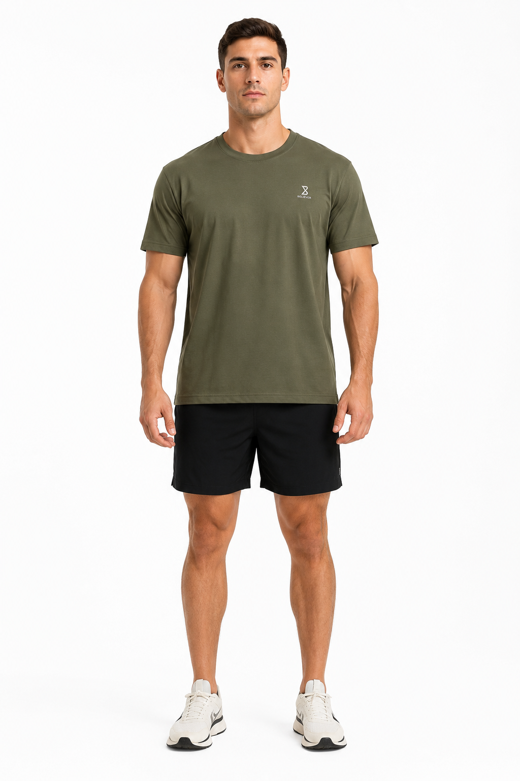 Men’s Premium Round Neck T-Shirt – Green