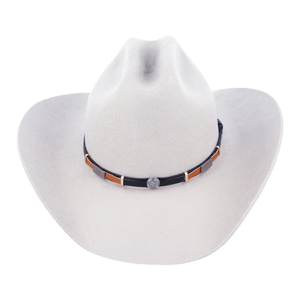 Men’s Gladwin Bond Western Classic Cattleman Pure Wool Cowboy Hat – Grey