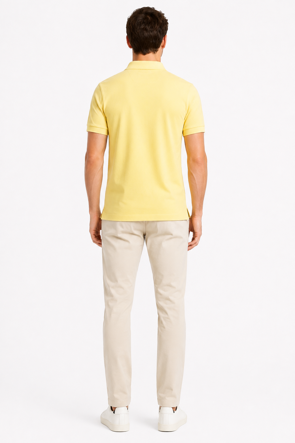 Men’s Premium Polo Shirt – Yellow
