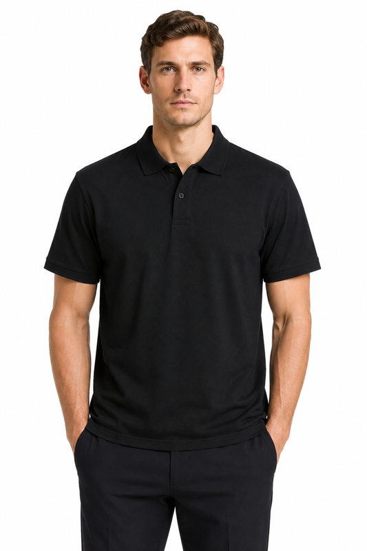 Men’s Premium Polo Shirt – Black