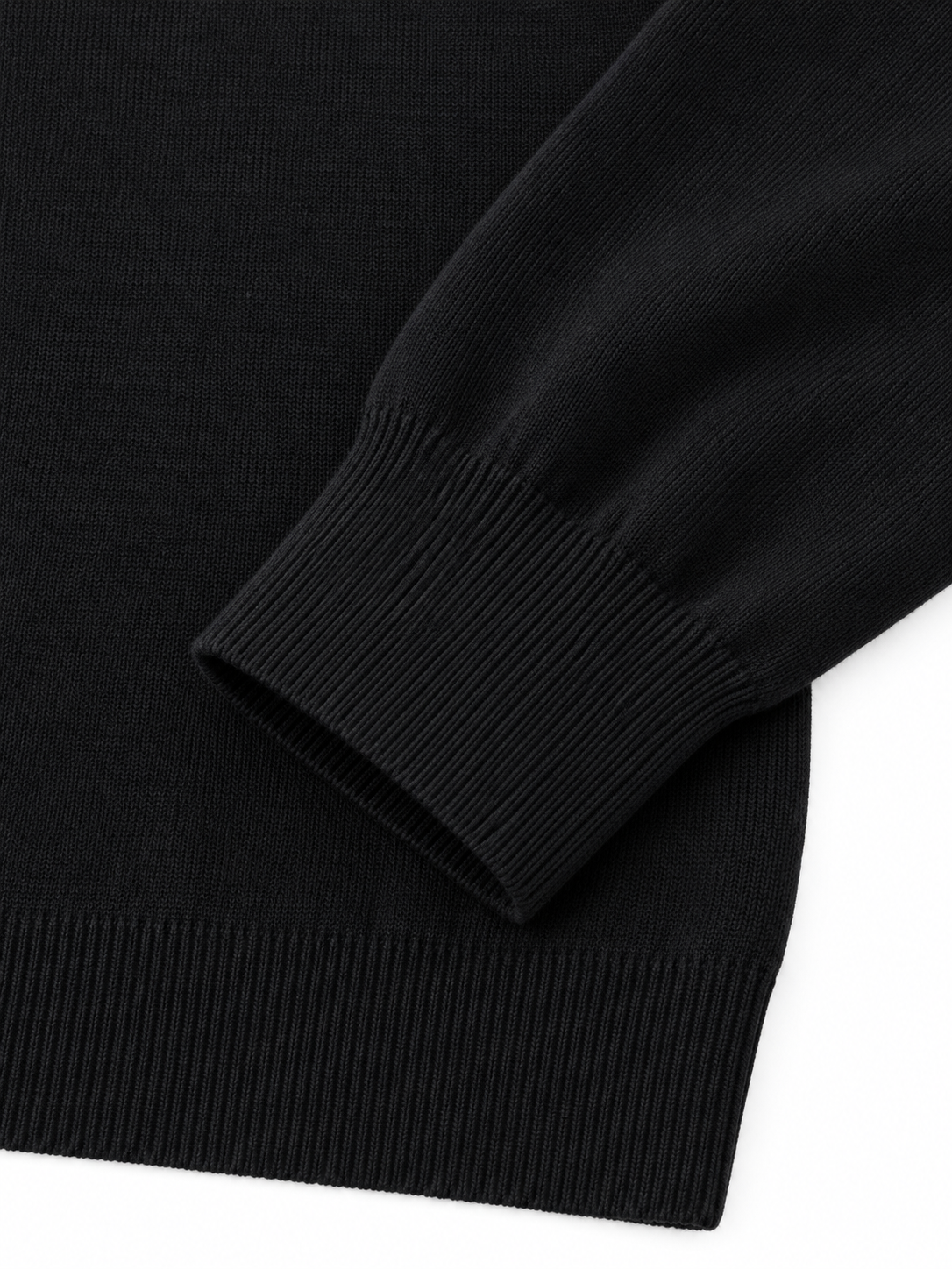 Lazy Crazy London Men's Crew Neck Jumper - Black