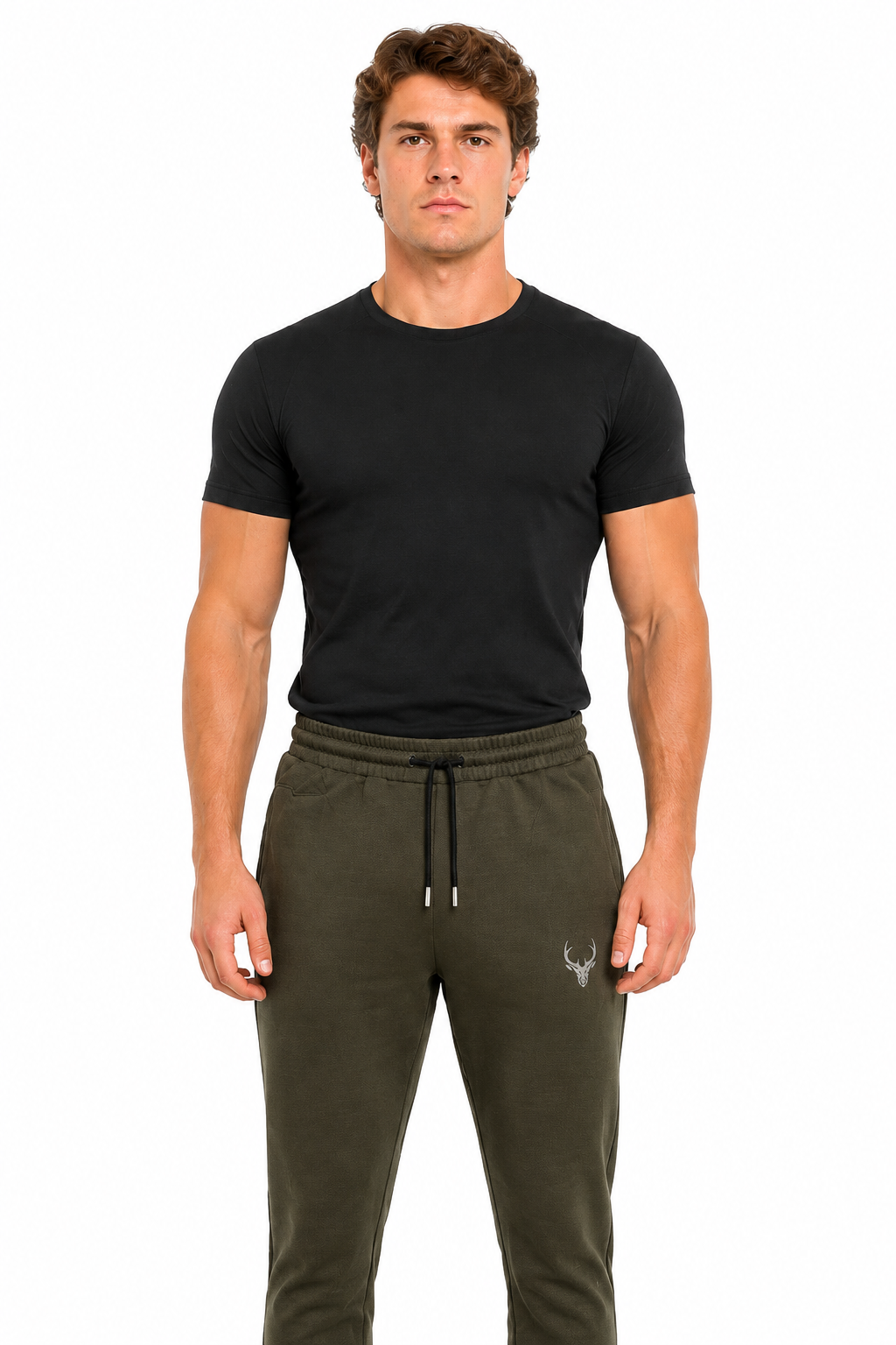 Men’s Premium Track Pants – Olive