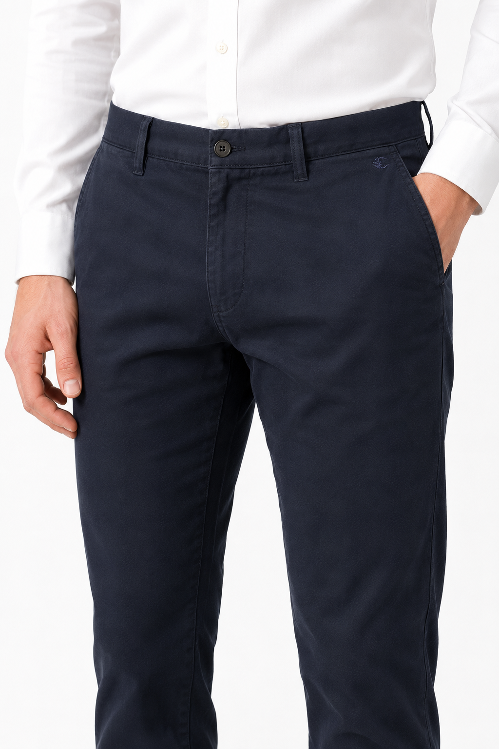 Men’s Premium Stretch Cotton Chinos – Navy