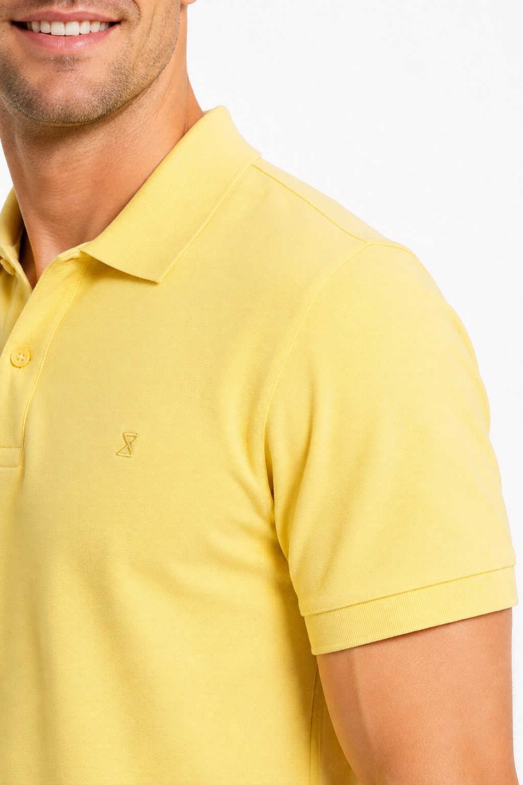 Men’s Premium Polo Shirt – Yellow