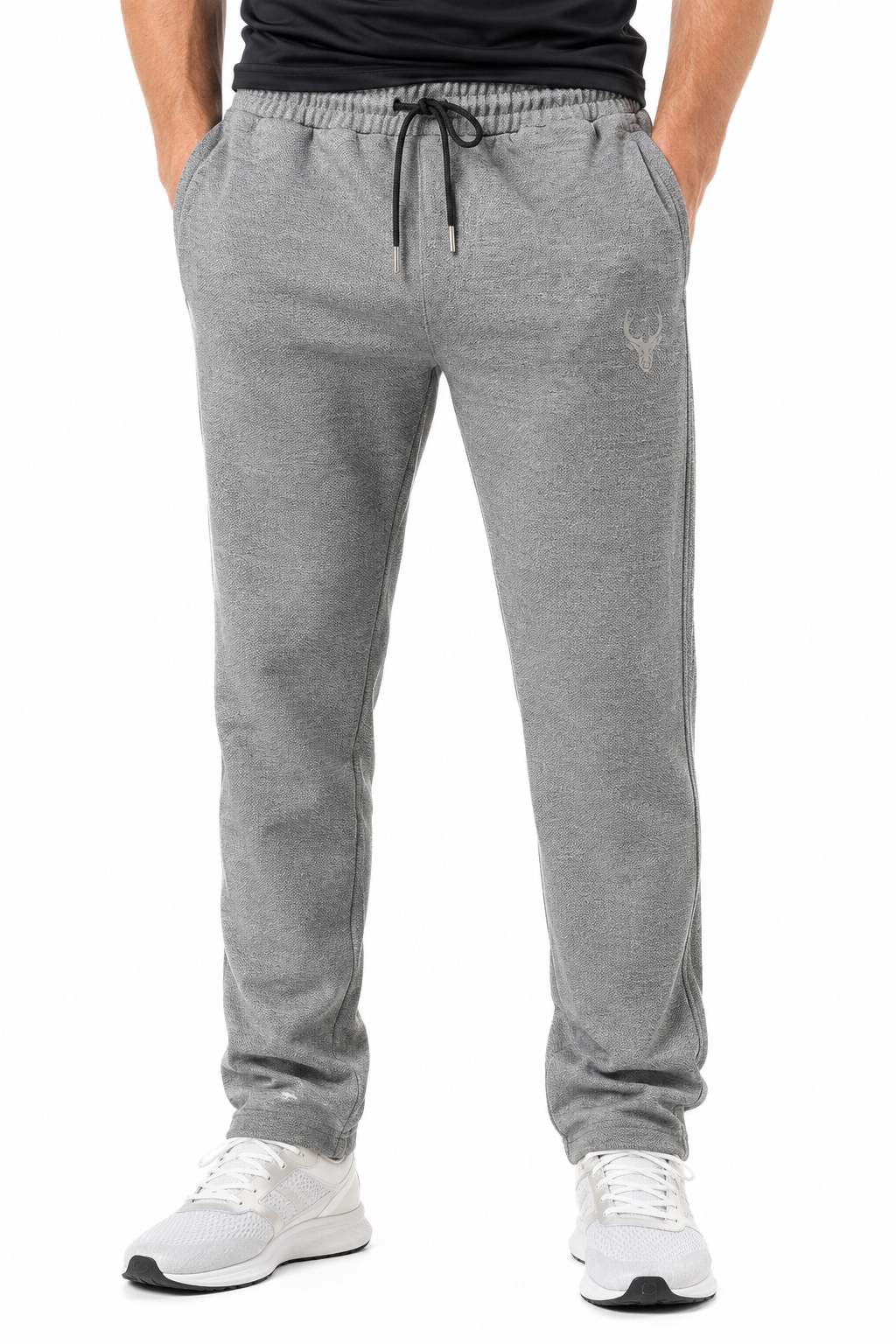 Men’s Premium Track Pants – Light Grey