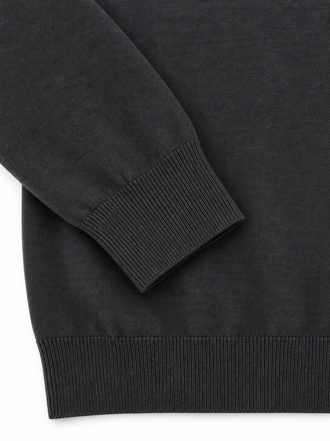 Lazy Crazy London Men's Crew Neck Jumper - Dark Grey