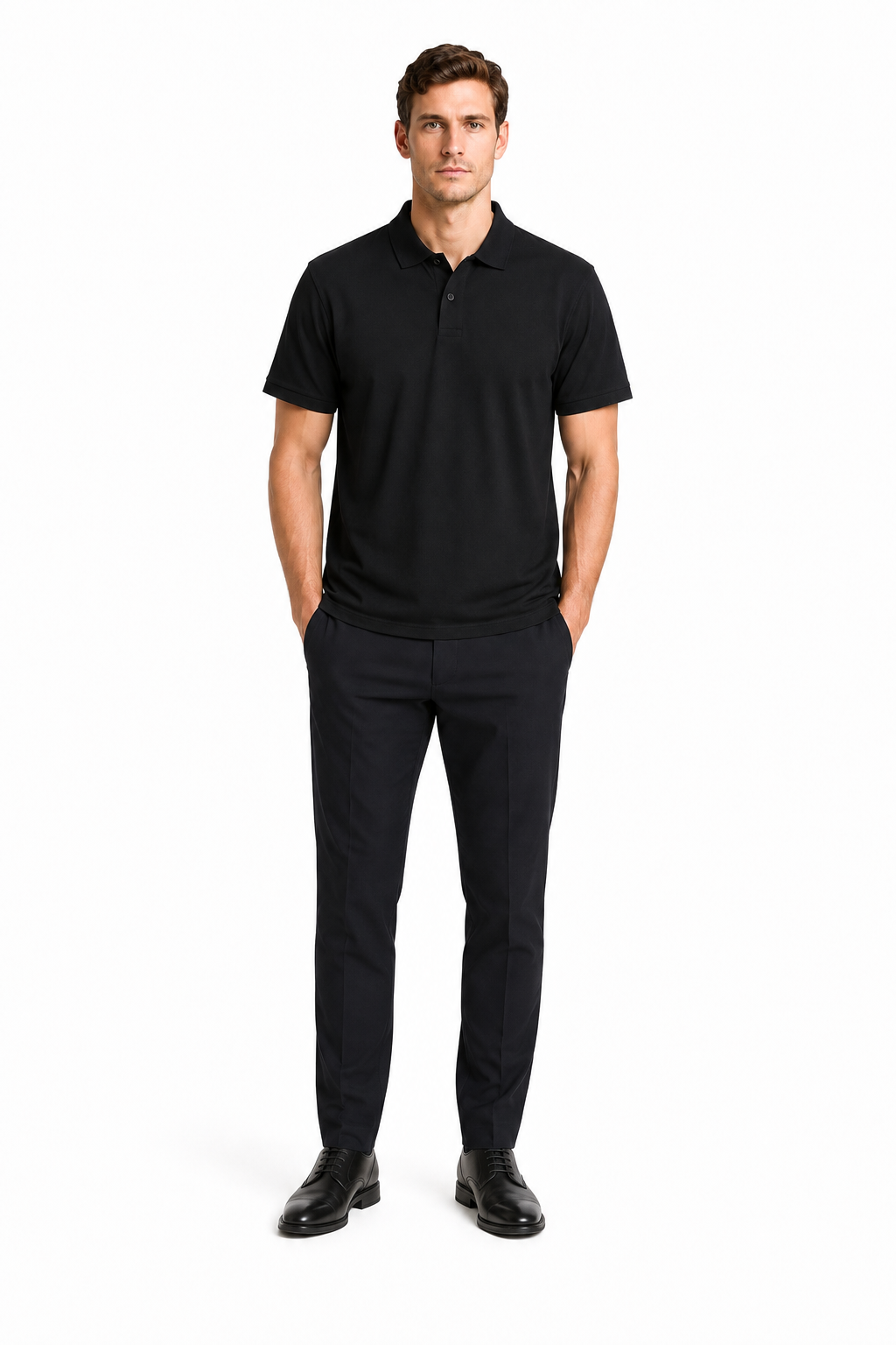 Men’s Premium Polo Shirt – Black