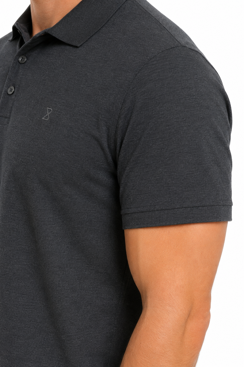 Men’s Premium Polo Shirt – Dark Grey