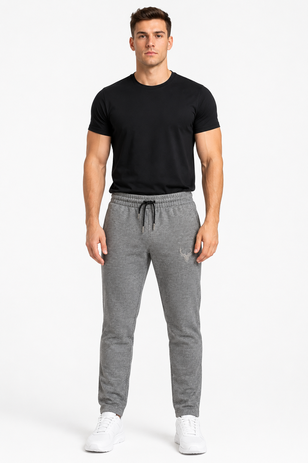 Men’s Premium Track Pants – Light Grey