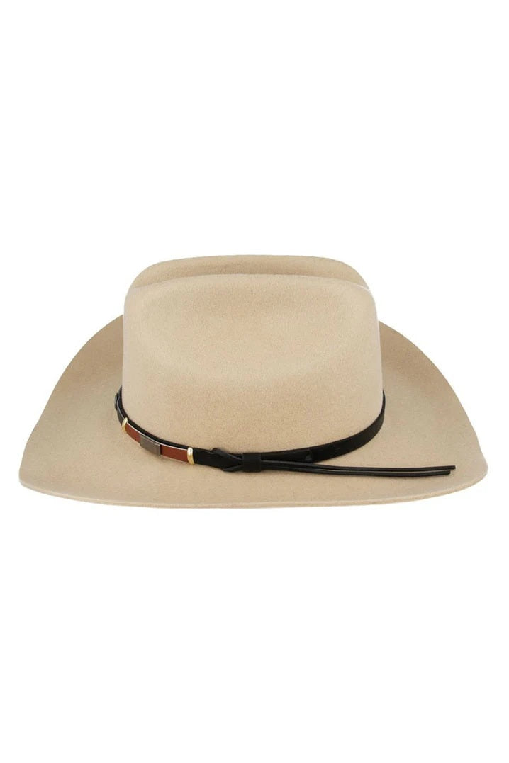 Men’s Gladwin Bond Western Classic Cattleman Pure Wool Cowboy Hat – Tan