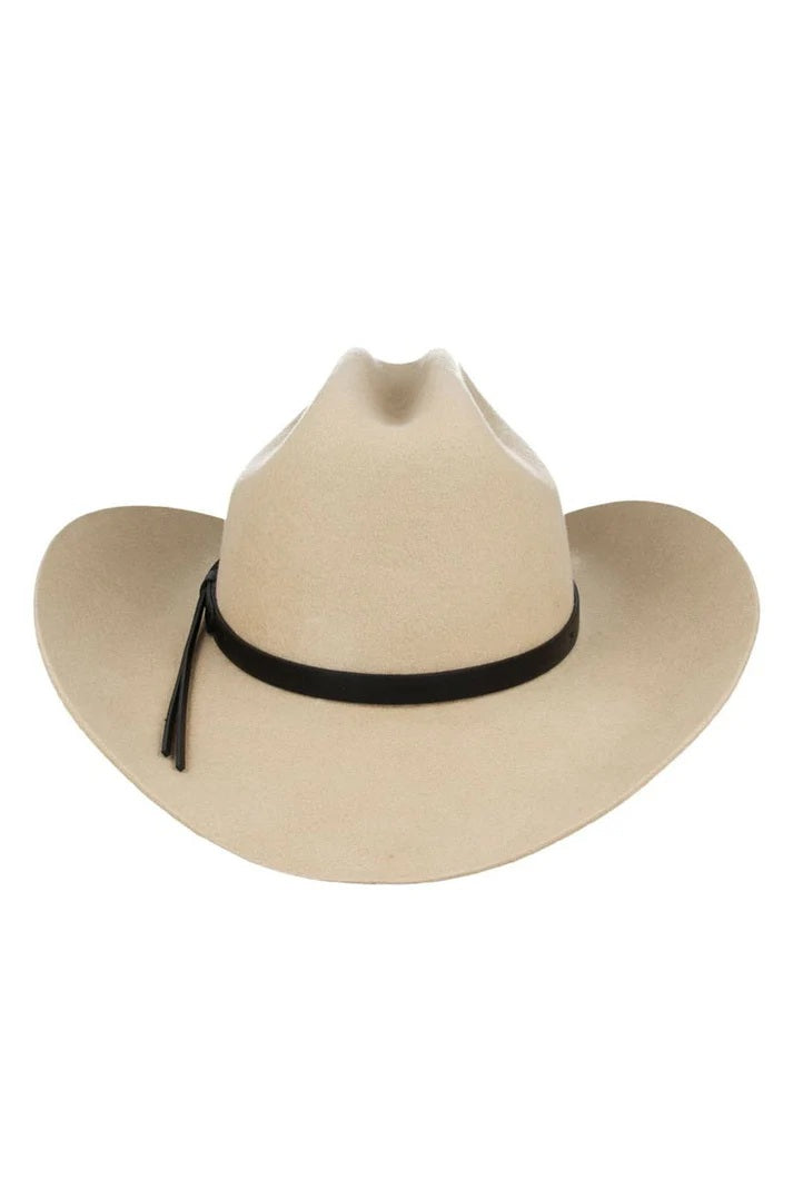 Men’s Gladwin Bond Western Classic Cattleman Pure Wool Cowboy Hat – Tan