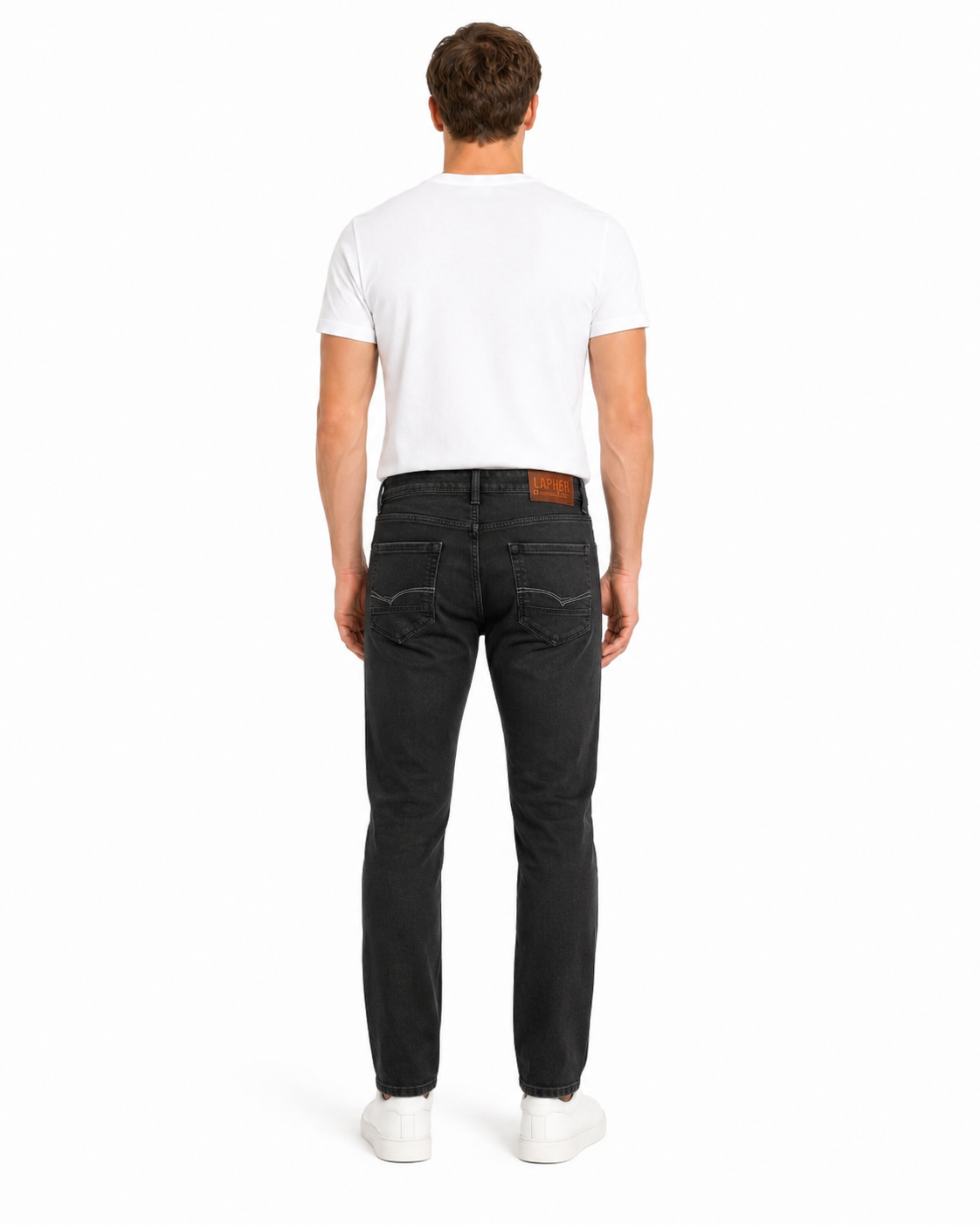 Men’s Premium Stretch Regular Fit Jeans – Black