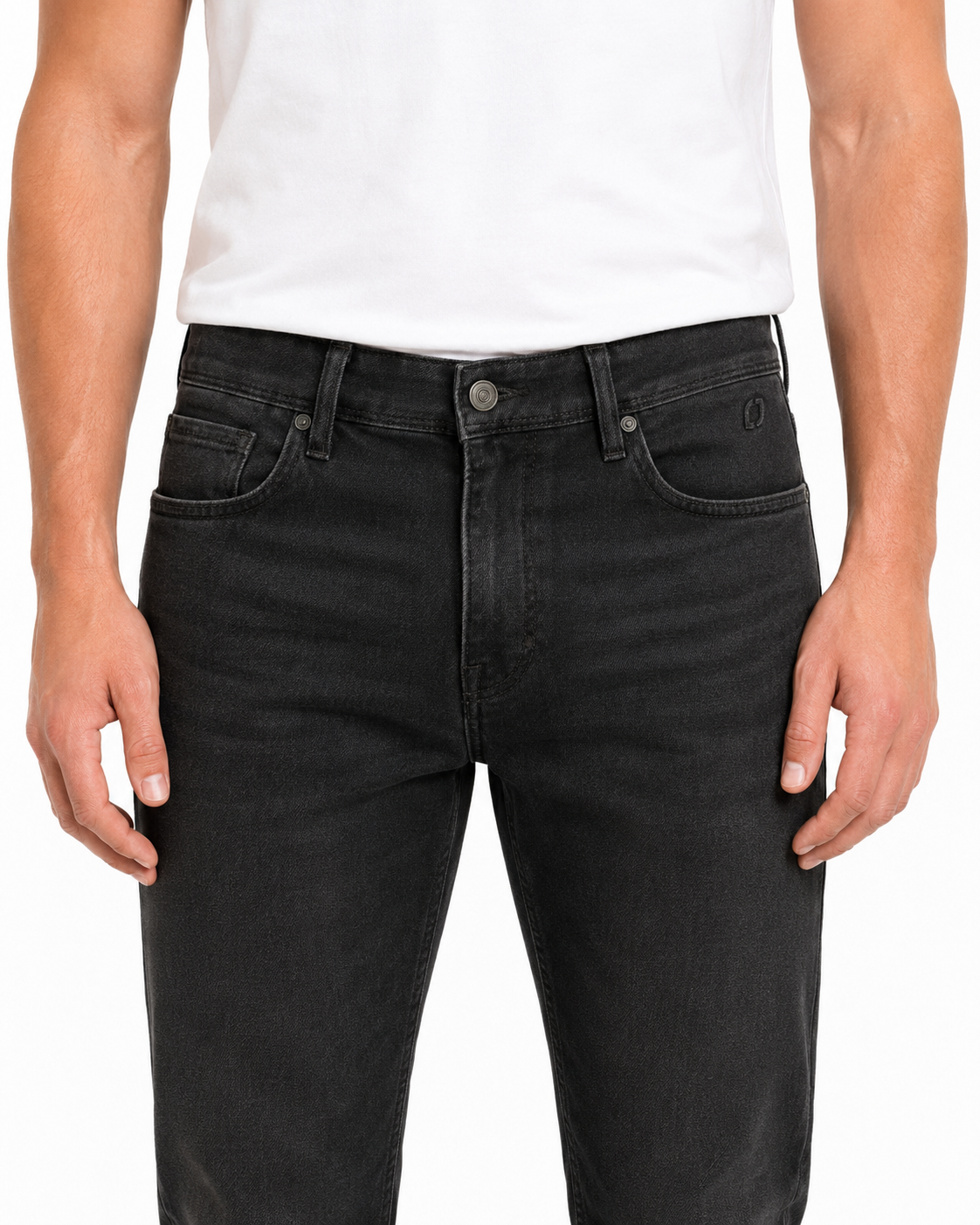 Men’s Premium Stretch Regular Fit Jeans – Black